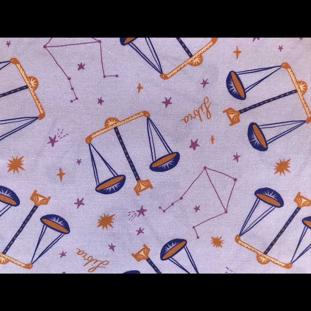 Libra zodiac mask